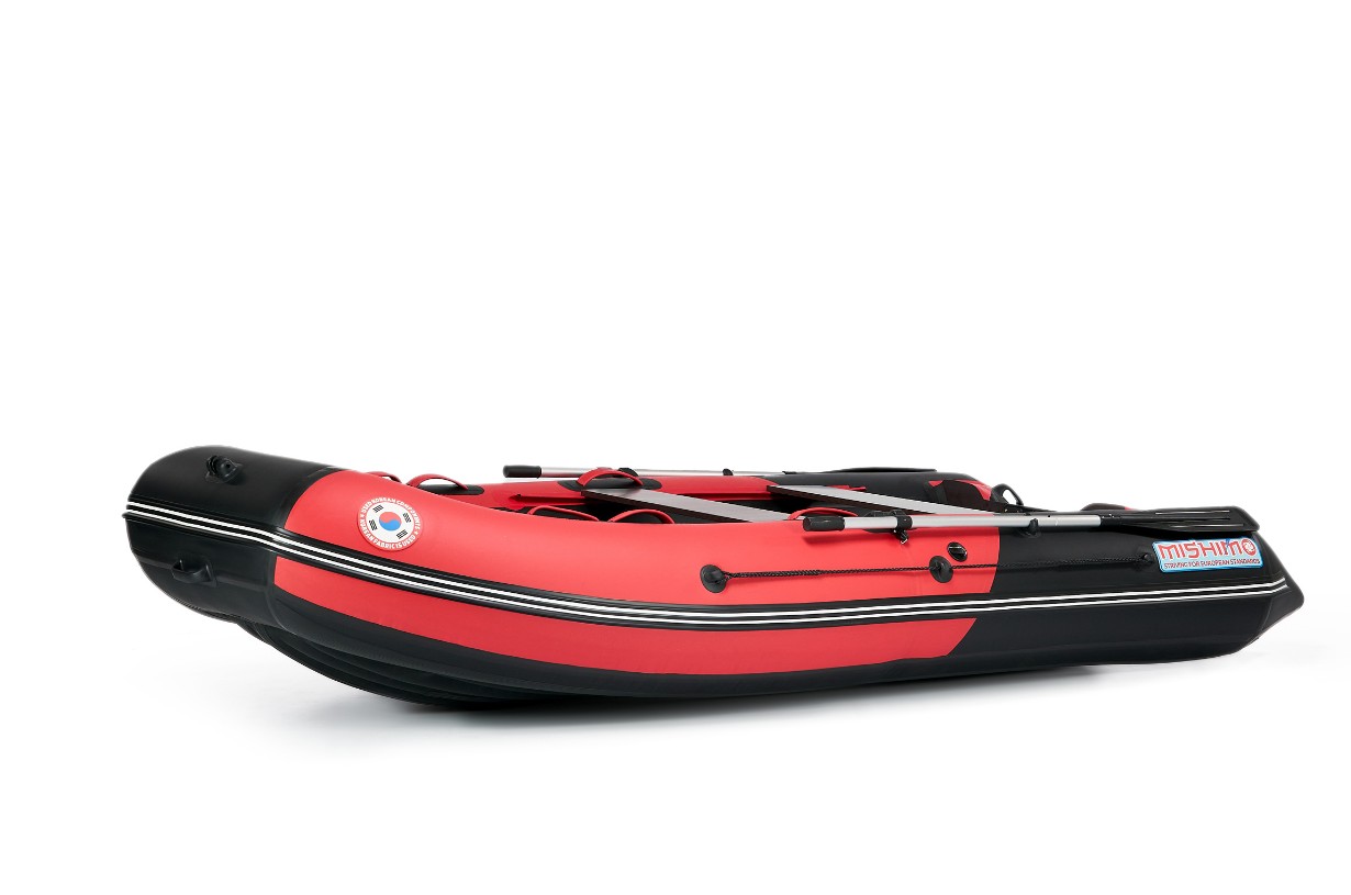 КОМПЛЕКТ ЛОДКА MISHIMO PRO 350 + ЛОДОЧНЫЙ МОТОР MARLIN MP 9.9 (15) AMHS PROLINE в Альметьевске