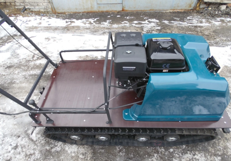 Мотобуксировщик AhtaR LR13 с реверс-вариатором Буран (задний ход) в Альметьевске