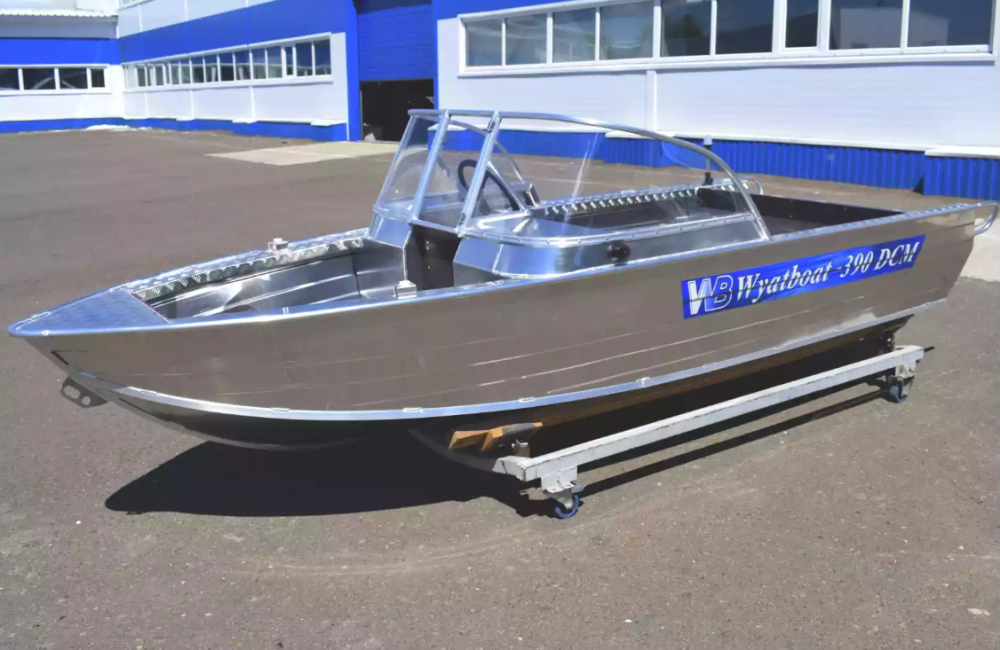 Алюминиевая лодка Wyatboat-390 DCM в Альметьевске