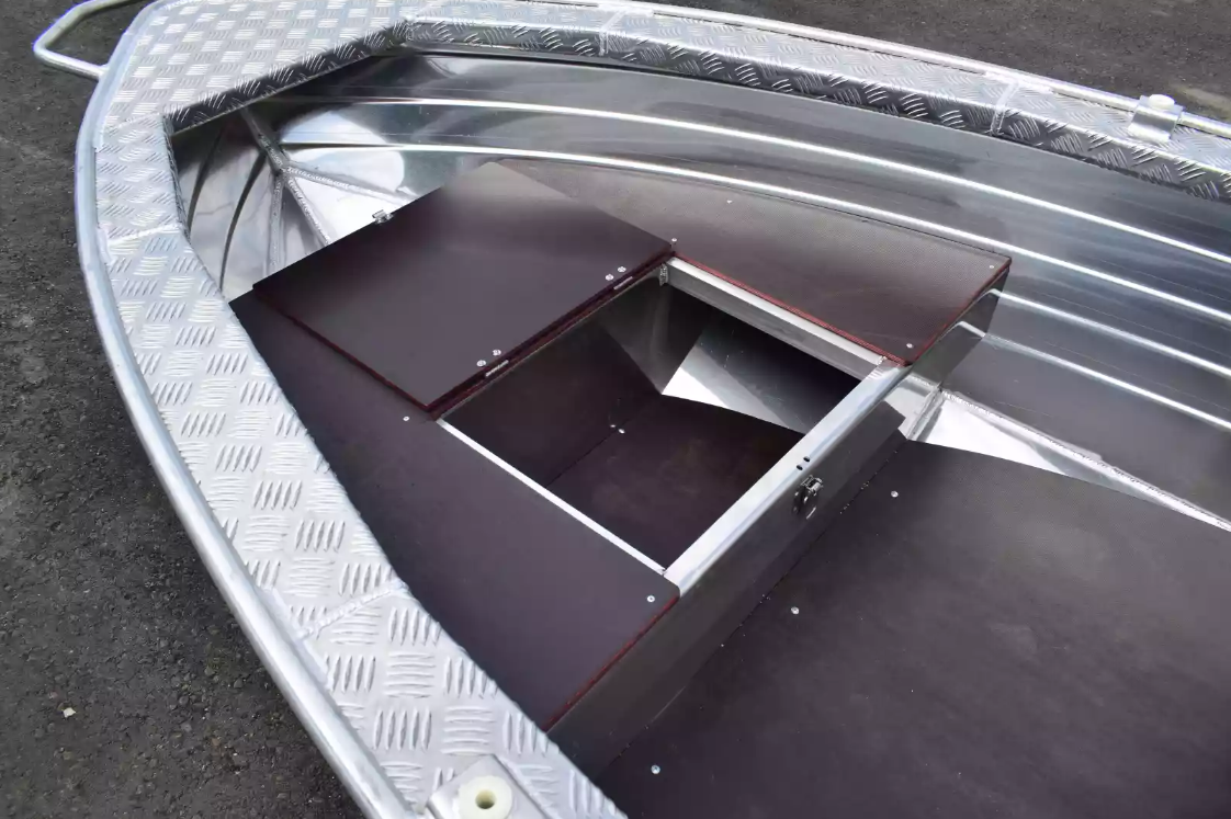 Алюминиевая лодка Wyatboat-390Р Увеличенный борт в Альметьевске