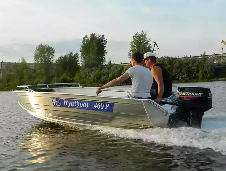 Алюминиевая лодка Wyatboat-460 P в Альметьевске