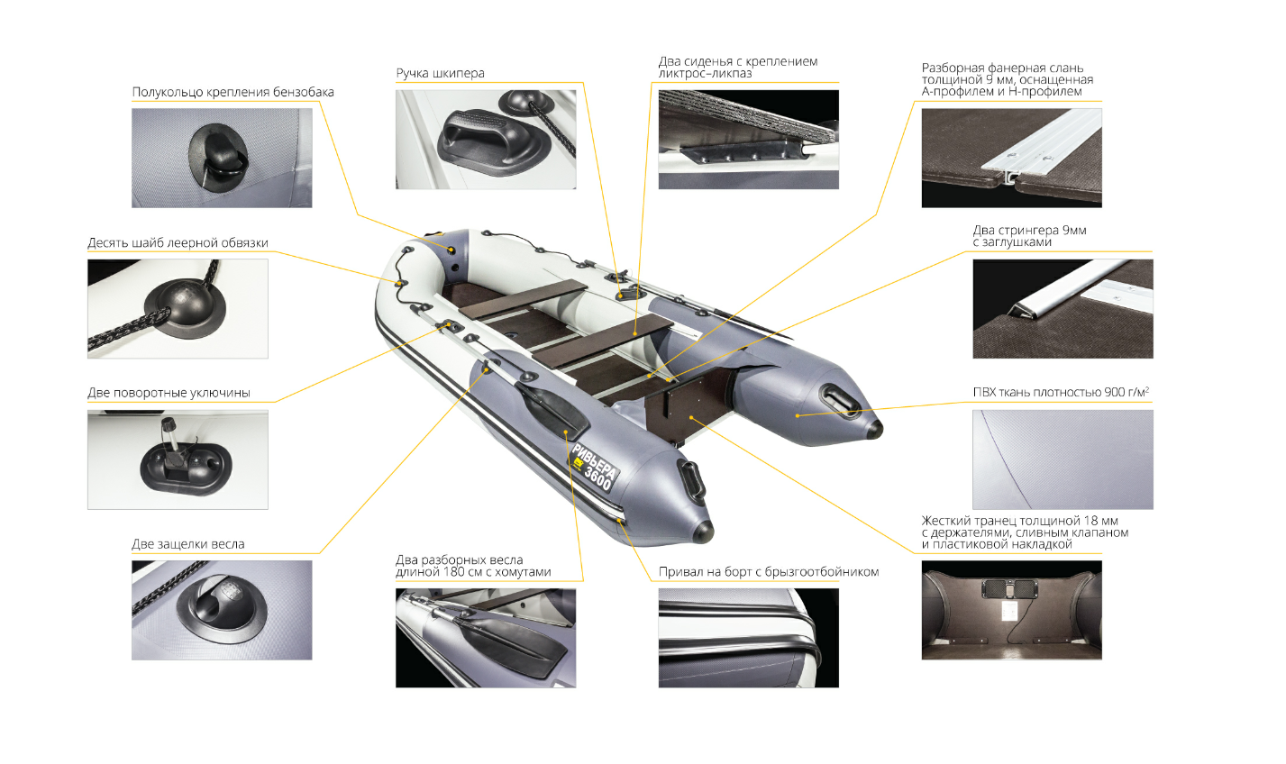 Лодка Ривьера Компакт 2900 СК в Альметьевске