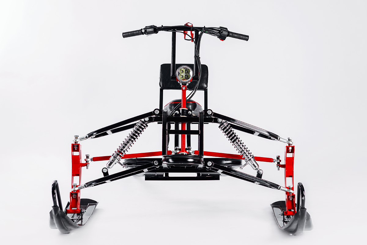 Лыжный модуль IKUDZO с подогревом ручек пластиковые лыжи в Альметьевске