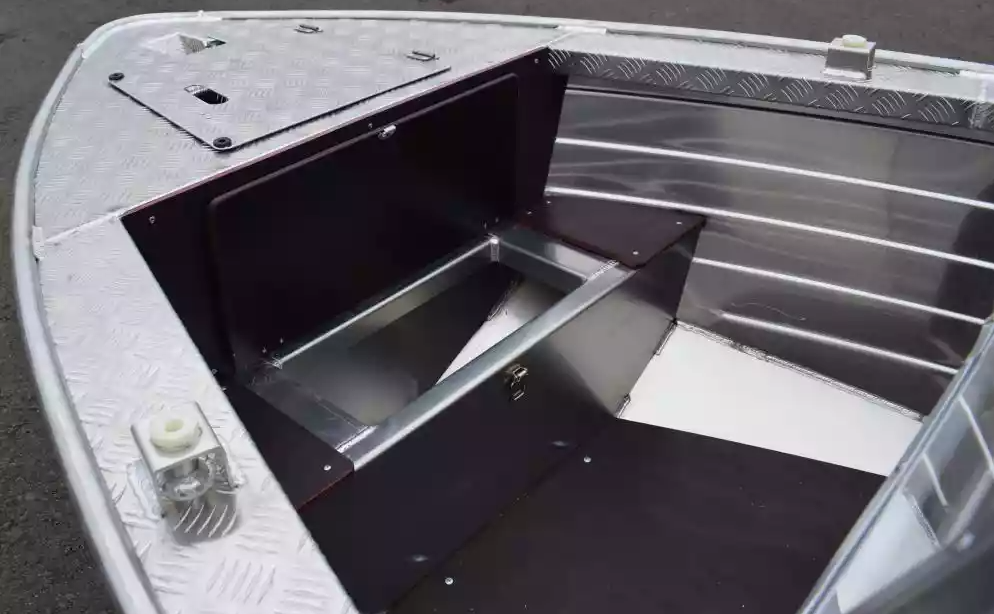 Алюминиевая лодка Wyatboat-390 DCM Увеличенный борт в Альметьевске