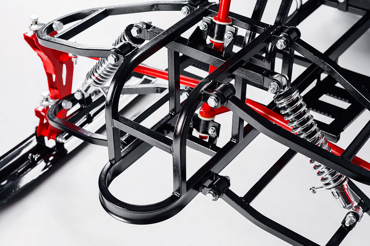 Лыжный модуль IKUDZO с подогревом ручек пластиковые лыжи в Альметьевске