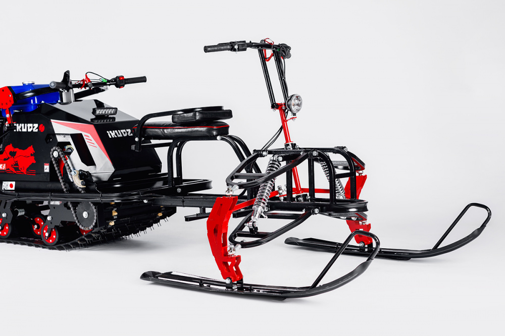 Лыжный модуль IKUDZO с подогревом ручек металлические лыжи в Альметьевске