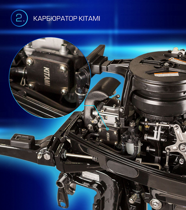 Лодочный мотор MARLIN PROLINE MP 9.9(20) AMHL FORCE в Альметьевске