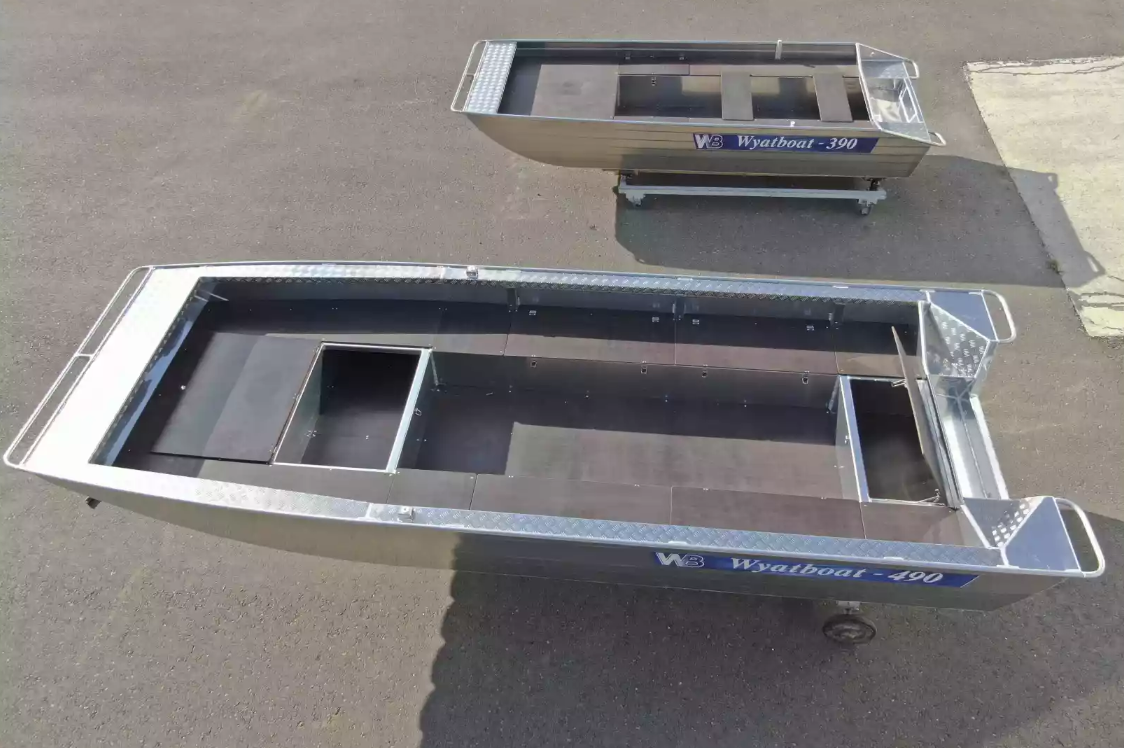 Алюминиевая лодка Wyatboat-490 Jonboat в Альметьевске