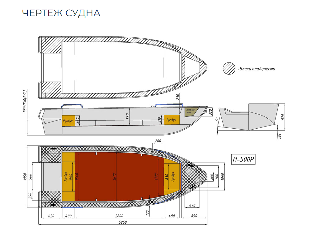 Алюминиевая лодка Неман-500 P в Альметьевске
