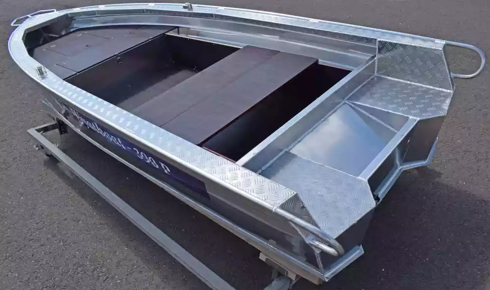 Алюминиевая лодка Wyatboat-390Р Fish в Альметьевске