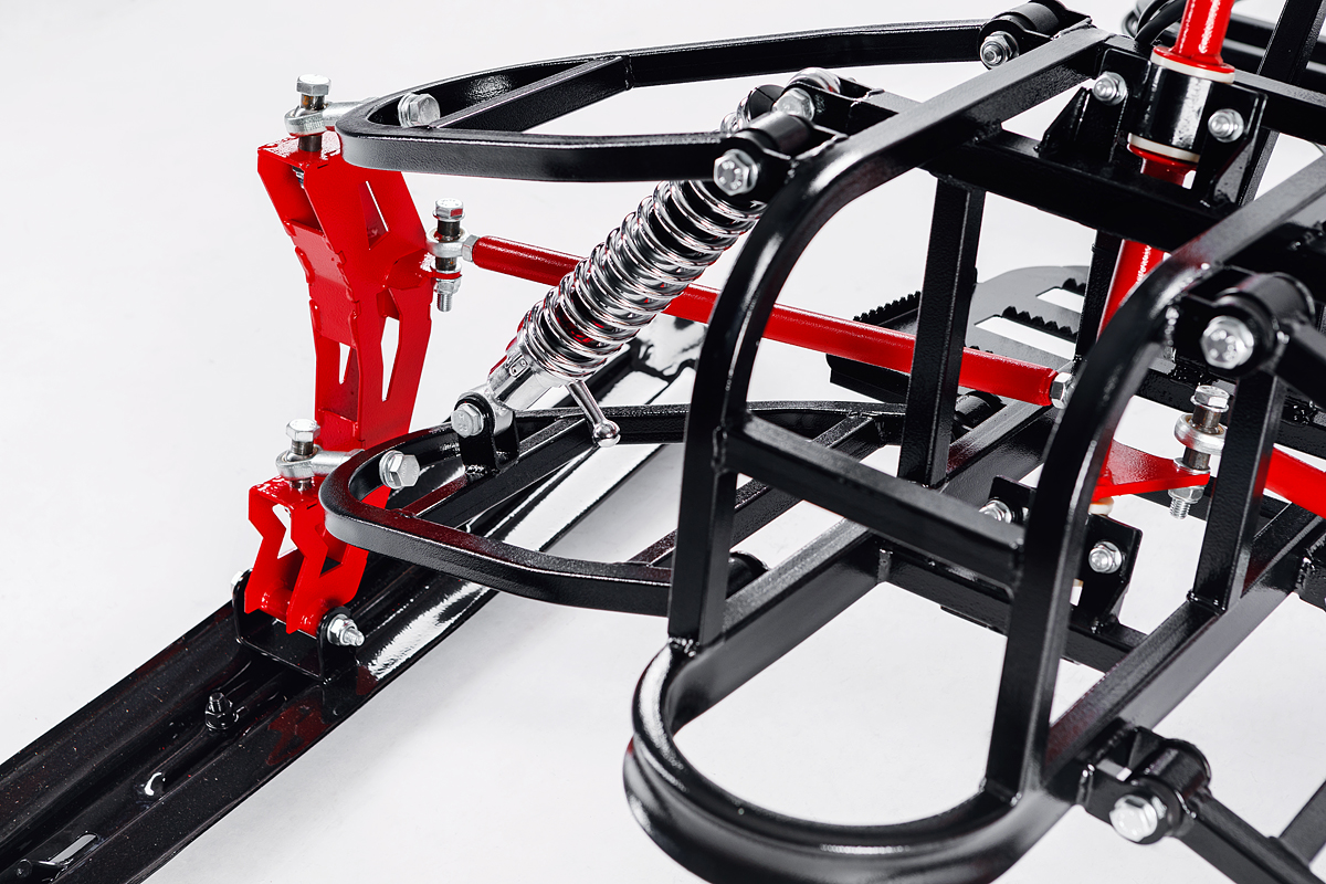 Лыжный модуль IKUDZO с подогревом ручек пластиковые лыжи в Альметьевске