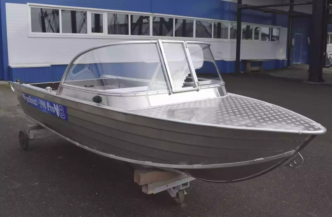 Алюминиевая лодка Wyatboat-390 Pro в Альметьевске