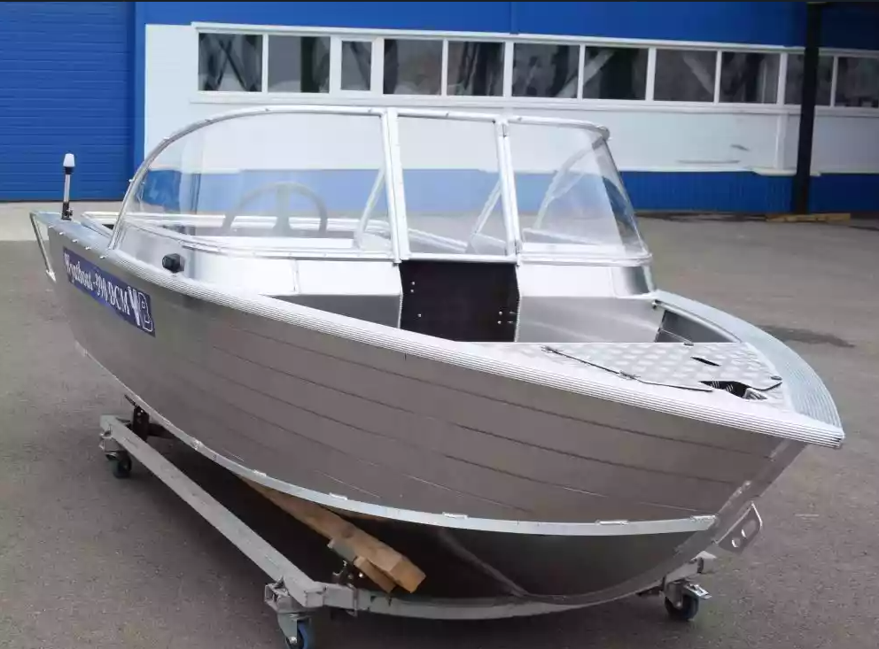 Алюминиевая лодка Wyatboat-390 DCM Увеличенный борт в Альметьевске
