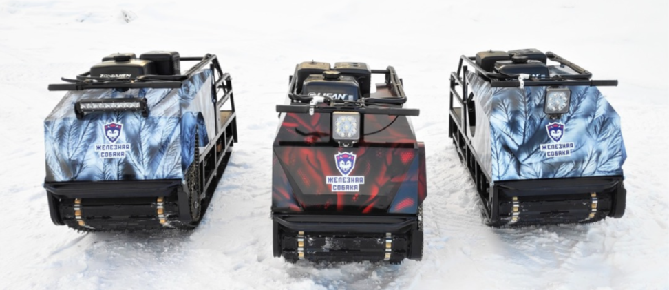 Мотобуксировщик Irondog (Железная собака) M500 20  Камуфляж Охотник в Альметьевске