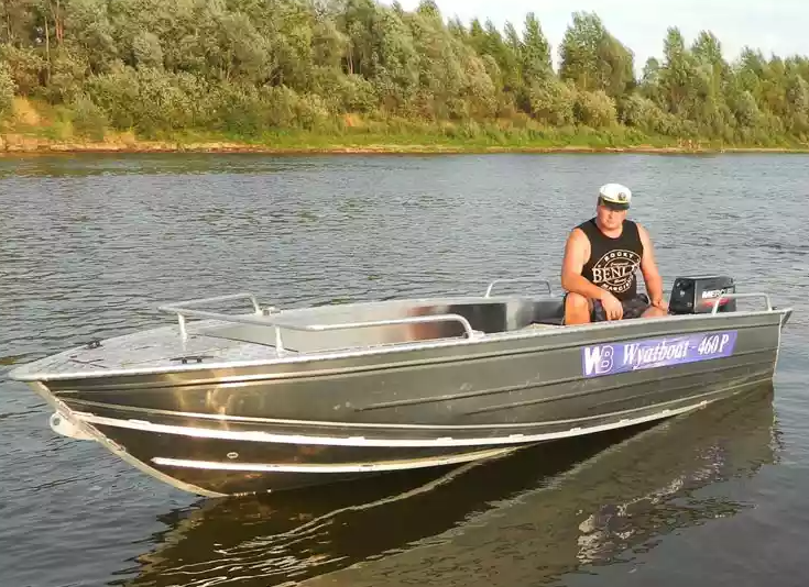Алюминиевая лодка Wyatboat-460 P в Альметьевске