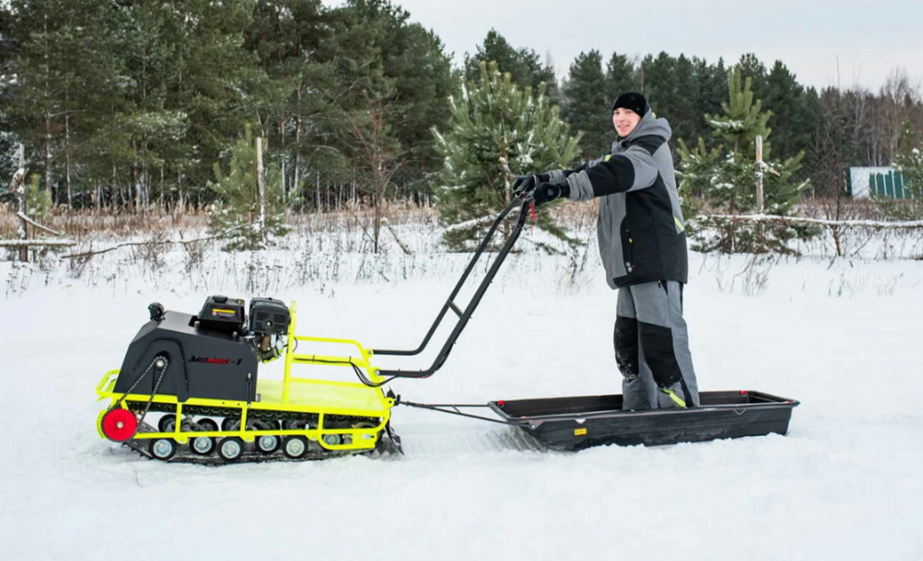 Мотобуксировщик Бурлак ХОЗЯИН-1 (капот ткань) в Альметьевске