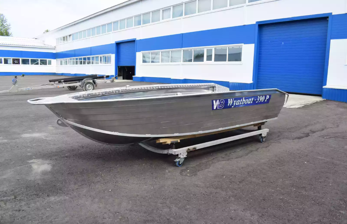 Алюминиевая лодка Wyatboat-390Р Увеличенный борт в Альметьевске