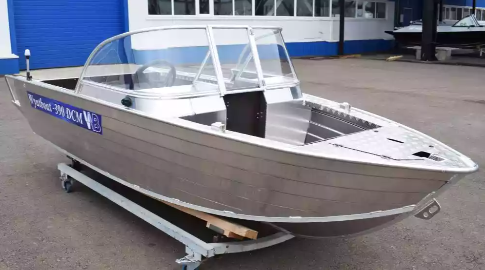 Алюминиевая лодка Wyatboat-390 DCM Увеличенный борт в Альметьевске
