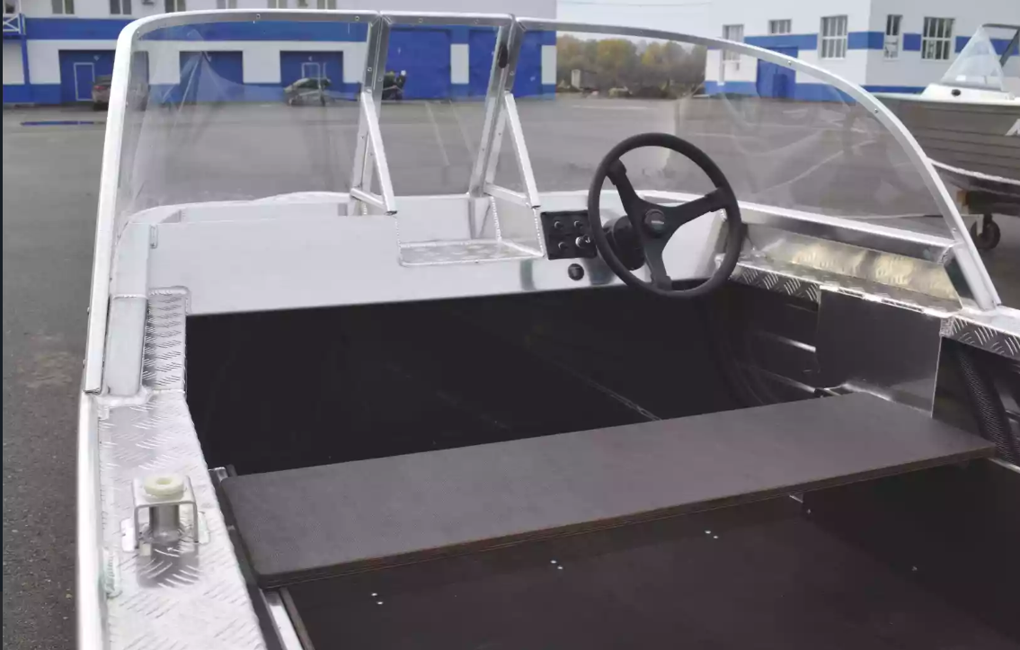 Алюминиевая лодка Wyatboat-390 Pro в Альметьевске