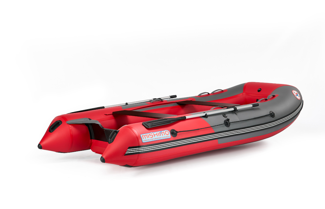 КОМПЛЕКТ ЛОДКА MISHIMO PRO 350 + ЛОДОЧНЫЙ МОТОР MARLIN MP 9.9 (15) AMHS PROLINE в Альметьевске