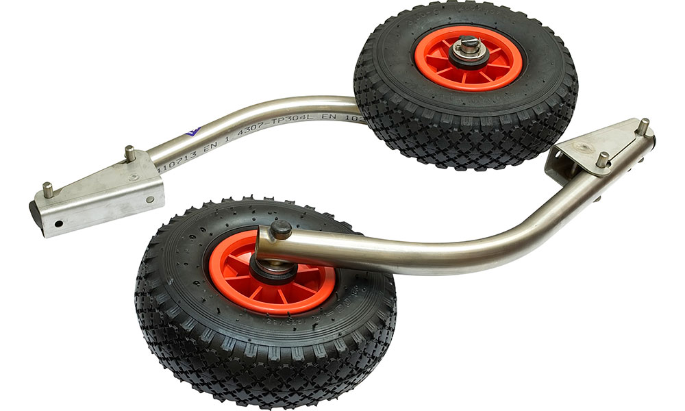 Транцевые колеса модульные для нднд из нержавеющей стали в Альметьевске