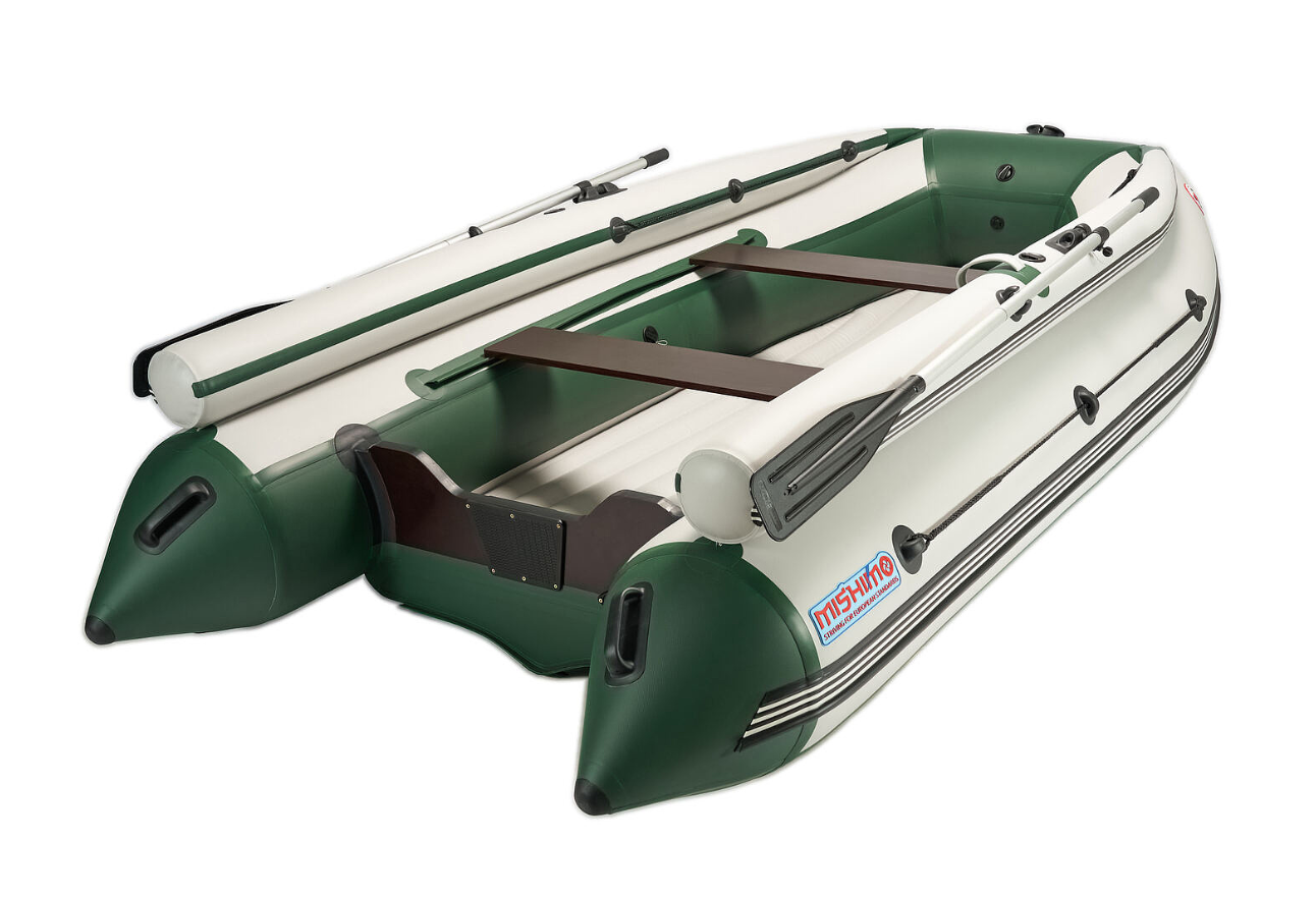 КОМПЛЕКТ ЛОДКА MISHIMO FAMILY LITE 370 + МОТОР MARLIN MP 9.9 AMHS PROLINE FORCE в Альметьевске