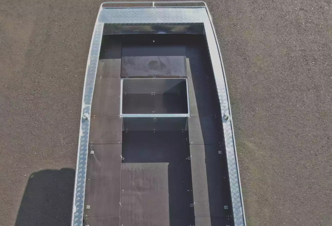 Алюминиевая лодка Wyatboat-490 Jonboat в Альметьевске