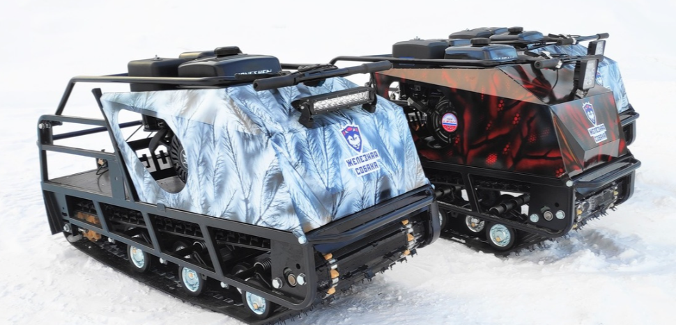 Мотобуксировщик Irondog (Железная собака) M500 20  Камуфляж Охотник в Альметьевске