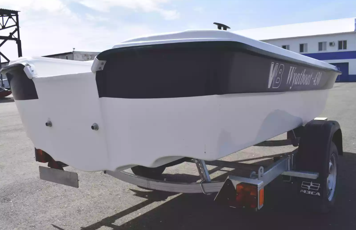 Стеклопластиковая лодка Wyatboat 430 тримаран в Альметьевске