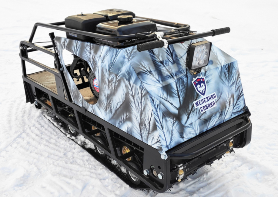 Мотобуксировщик Irondog (Железная собака) M500 20  Камуфляж Охотник в Альметьевске
