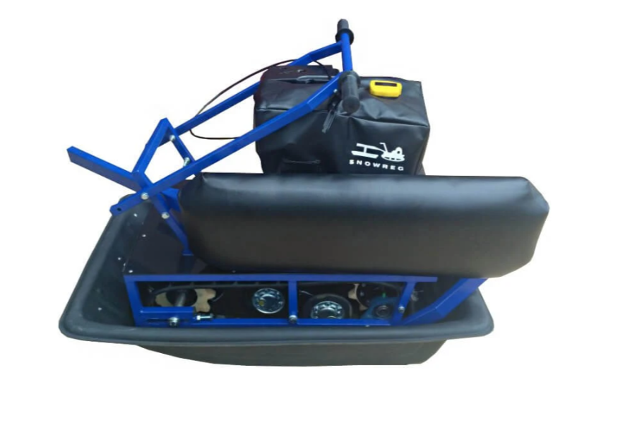 Мини-мотобуксировщик Альбатрос-М с фарой в Альметьевске