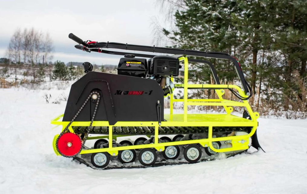 Мотобуксировщик Бурлак ХОЗЯИН-1 (капот металл) в Альметьевске