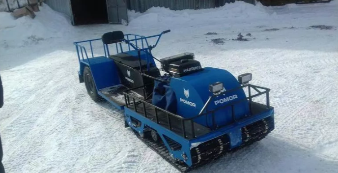 Мотобуксировщик POMOR X-2 K15 в Альметьевске