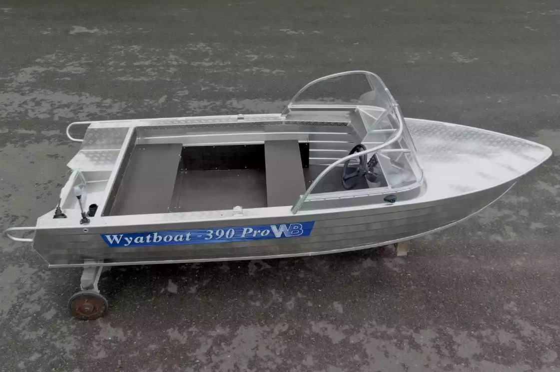 Алюминиевая лодка Wyatboat-390 Pro в Альметьевске