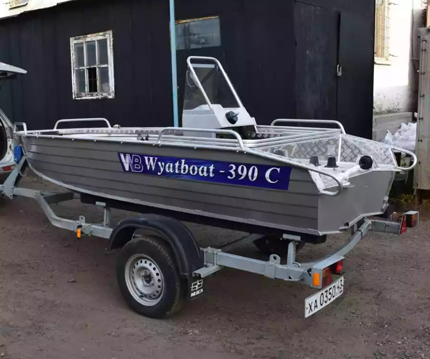 Алюминиевая лодка Wyatboat-390 C в Альметьевске