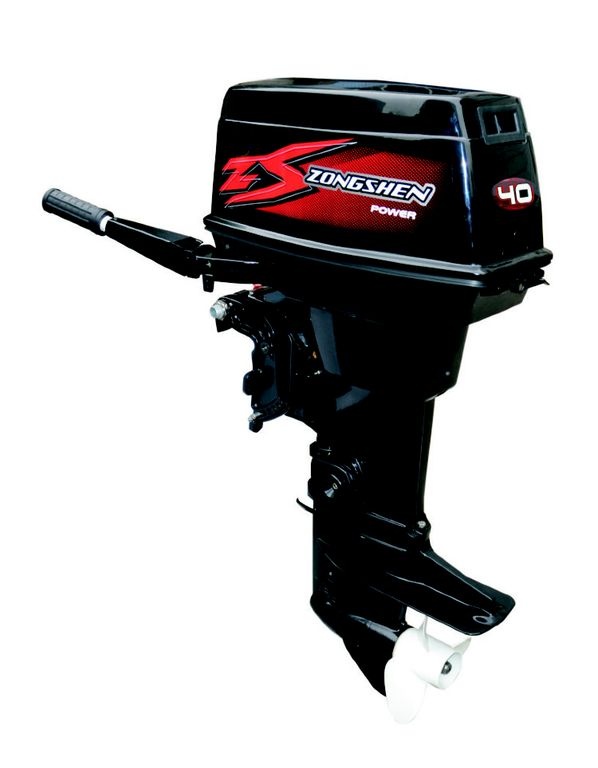 Лодочный мотор Zongshen T40 (+руль+пульт) в Альметьевске