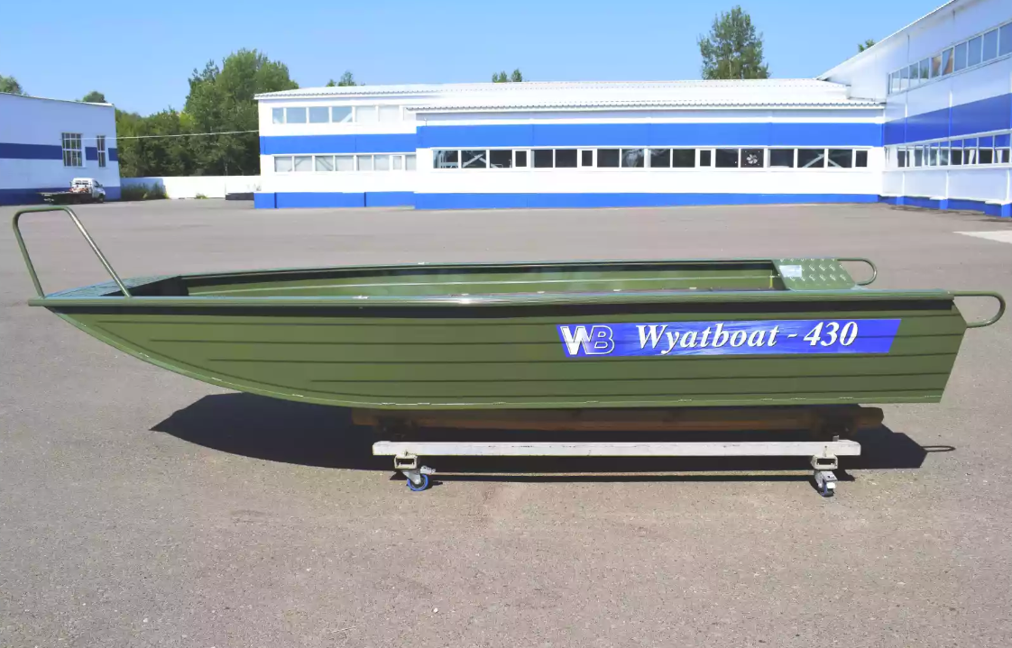 Алюминиевая лодка  Wyatboat-430 Master Fish в Альметьевске