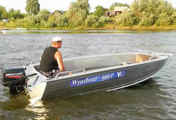 Алюминиевая лодка Wyatboat-460 P в Альметьевске
