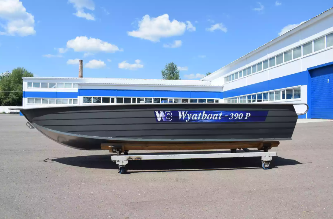 Алюминиевая лодка Wyatboat-390Р Fish в Альметьевске