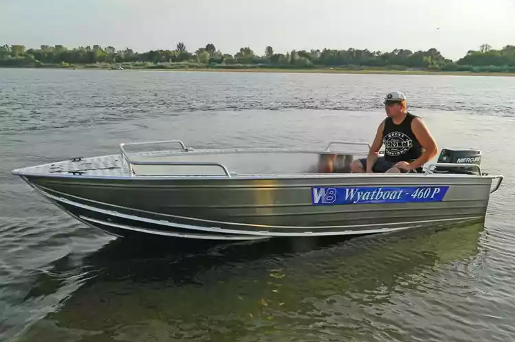 Алюминиевая лодка Wyatboat-460 P в Альметьевске