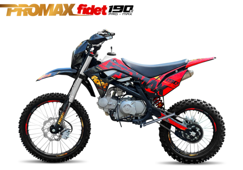 Мотоцикл (питбайк) PROMAX FIDET (ФАЙДЕТ) 190E MAX PRO LUX 19/16 в Альметьевске