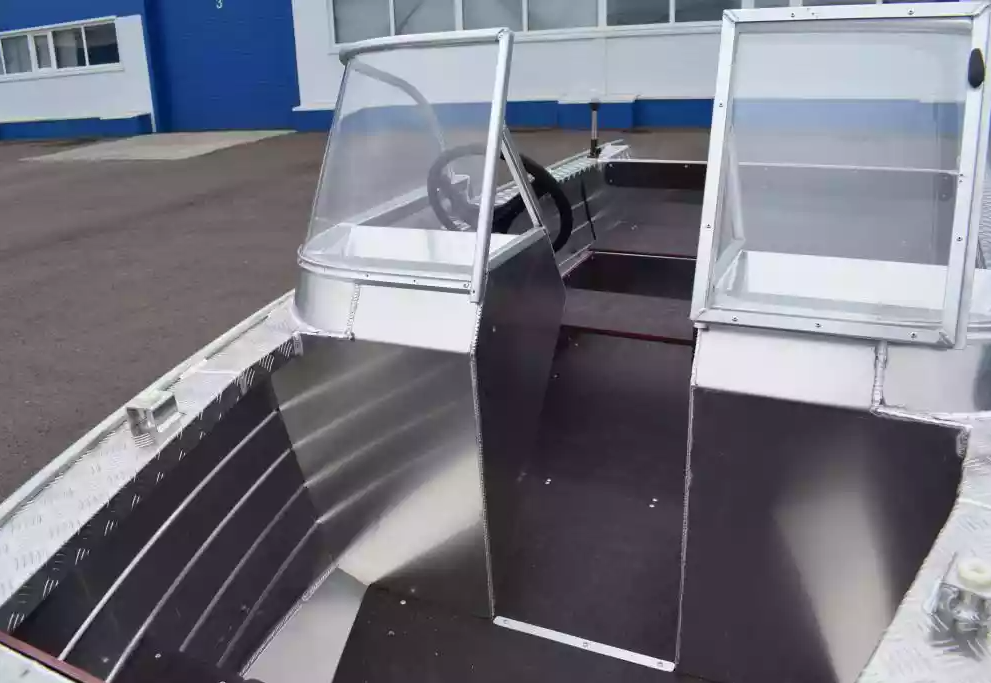 Алюминиевая лодка Wyatboat-390 DCM Увеличенный борт в Альметьевске