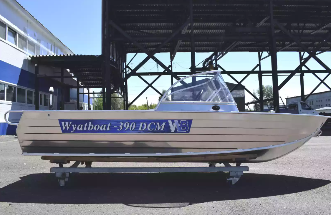 Алюминиевая лодка Wyatboat-390 DCM в Альметьевске