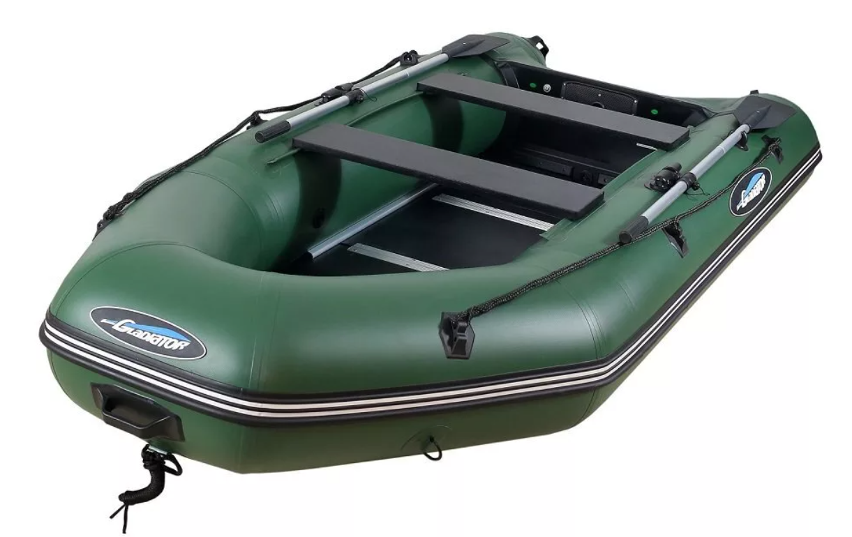 МОТОРНО-ГРЕБНАЯ ЛОДКА ПВХ GLADIATOR A 280 ТК С ФАНЕРНЫМ ДНОМ в Альметьевске