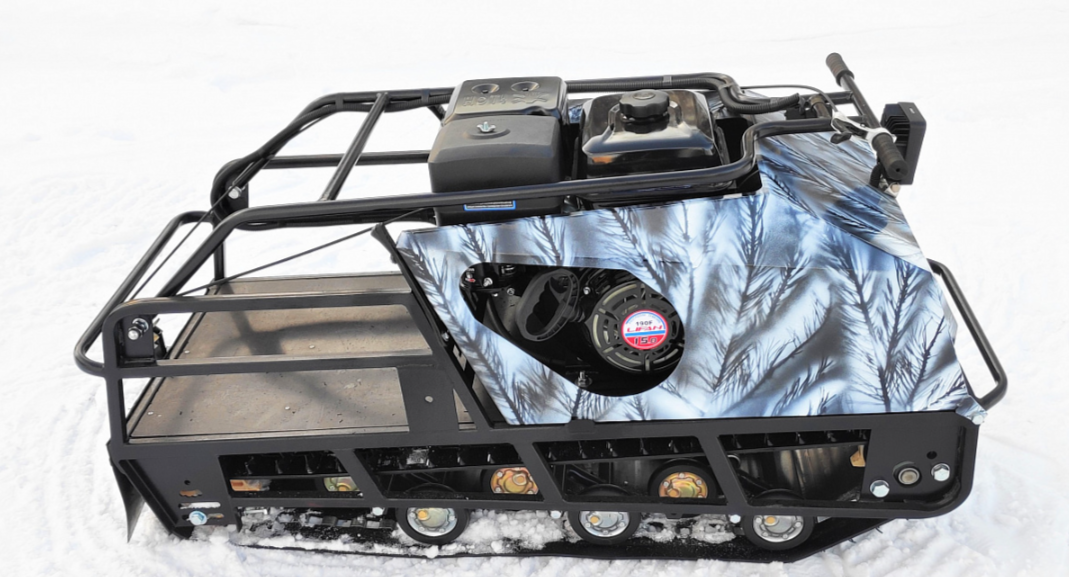 Мотобуксировщик Irondog (Железная собака) M500 20  Камуфляж Охотник в Альметьевске