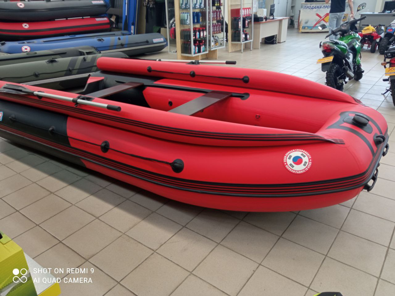 Лодка MISHIMO RIVER FJET PRO 430  под водомет в Альметьевске