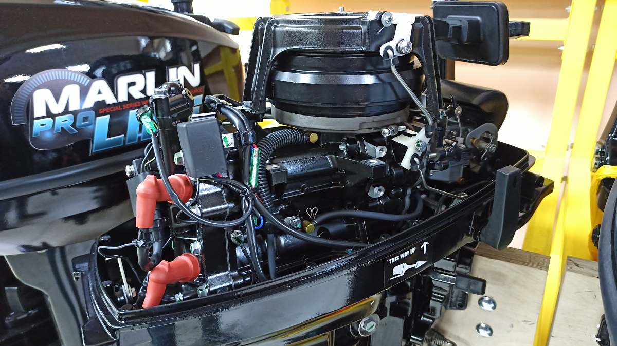 КОМПЛЕКТ Лодка MISHIMO PRO 350 + ЛОДОЧНЫЙ МОТОР MARLIN MP 9.9 (20) AMHS PRO в Альметьевске