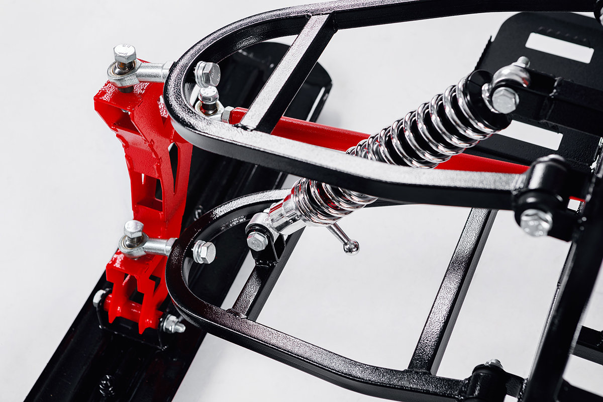 Лыжный модуль IKUDZO с подогревом ручек пластиковые лыжи в Альметьевске