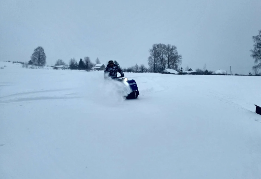 Мотобуксировщик Альбатрос-XLV 15 тележки, 1450 мм в Альметьевске