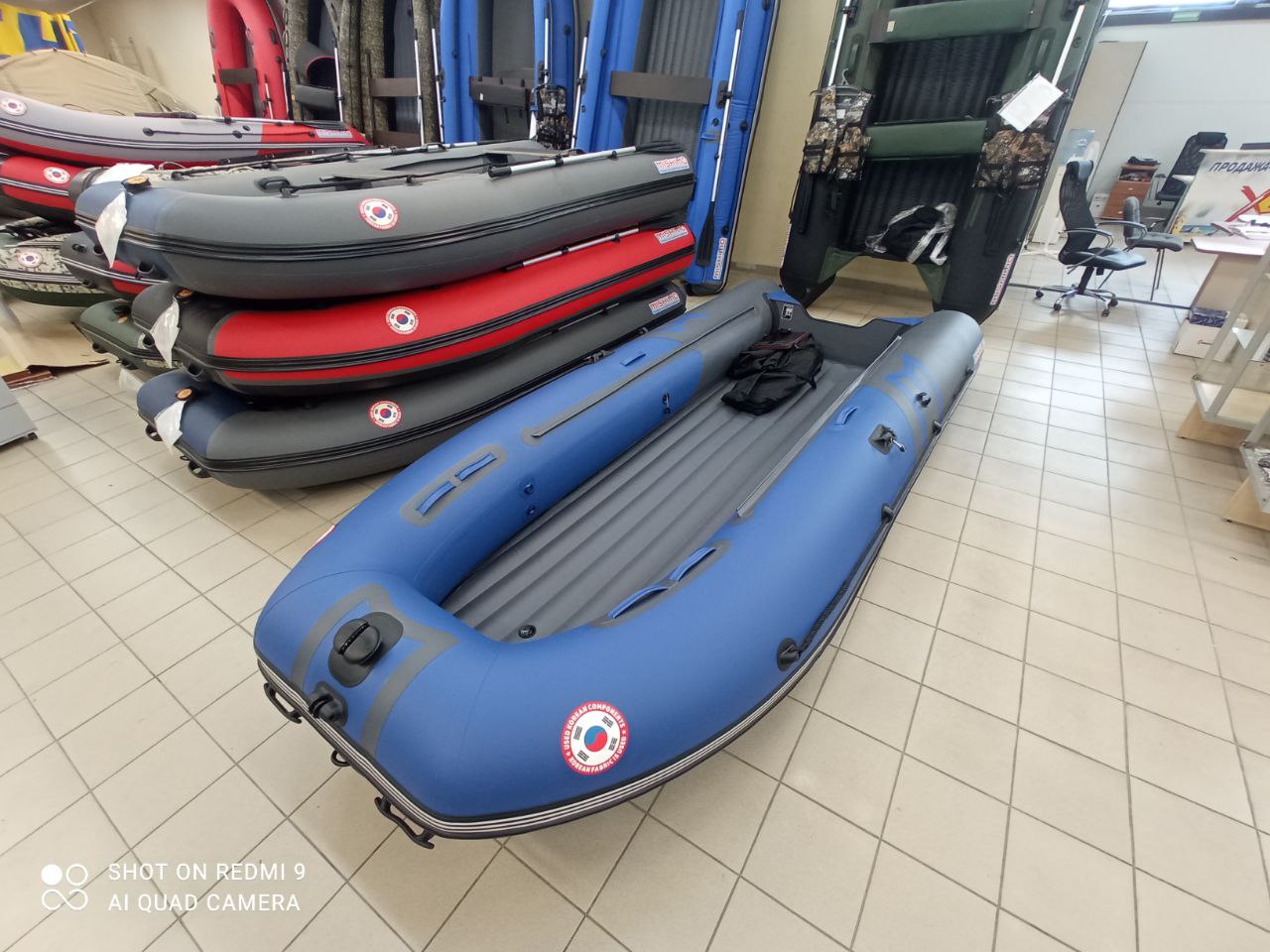 Лодка MISHIMO RIVER JET 400 под водомет в Альметьевске